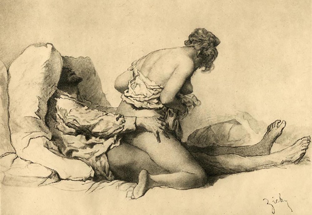 Luxure rétro lesbienne