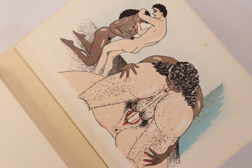 Dessins avec une pente érotique