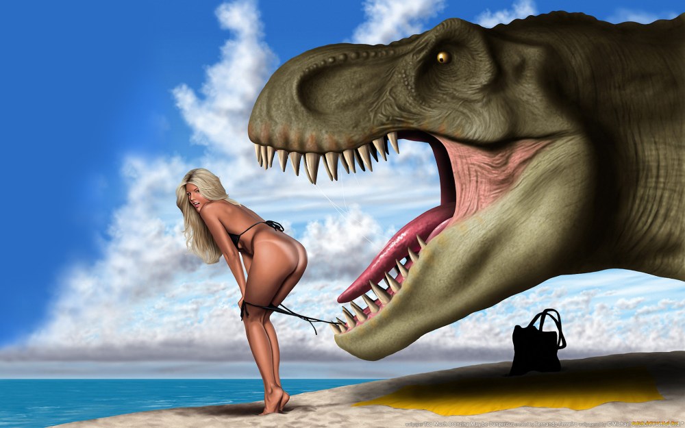 Les dinosaures dévorent les gens