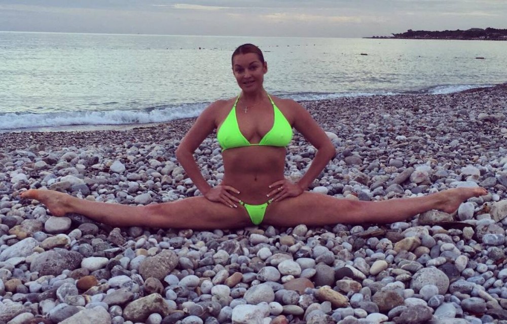 Volochkova Anastasia en Turquie, Shpagat