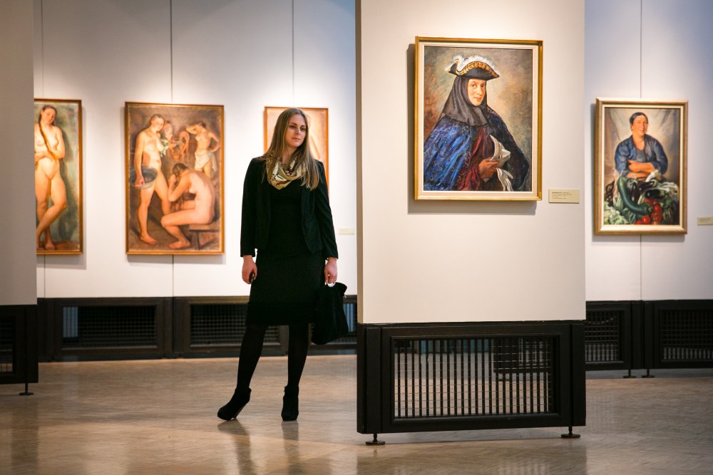 Galerie de l'artiste de Serebryakova Tretyakov