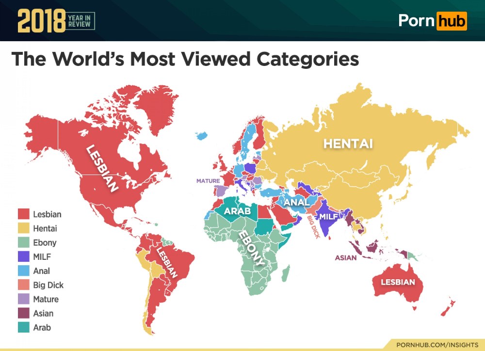 Carte de requêtes pornhab