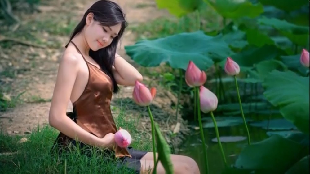 Vietnamien de la fille