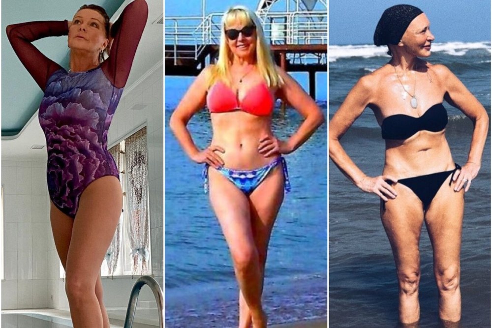 Stars soviétiques en maillot de bain