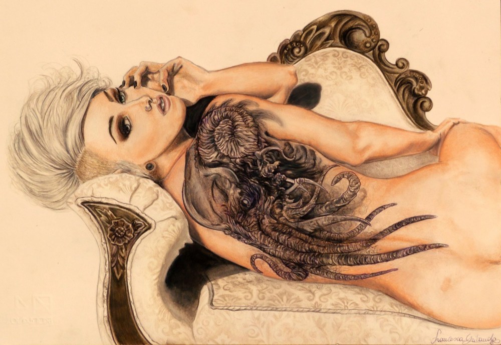 Illustration de petite amie