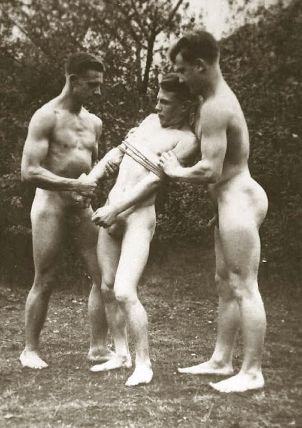 Hommes de travail vintage Beefcake