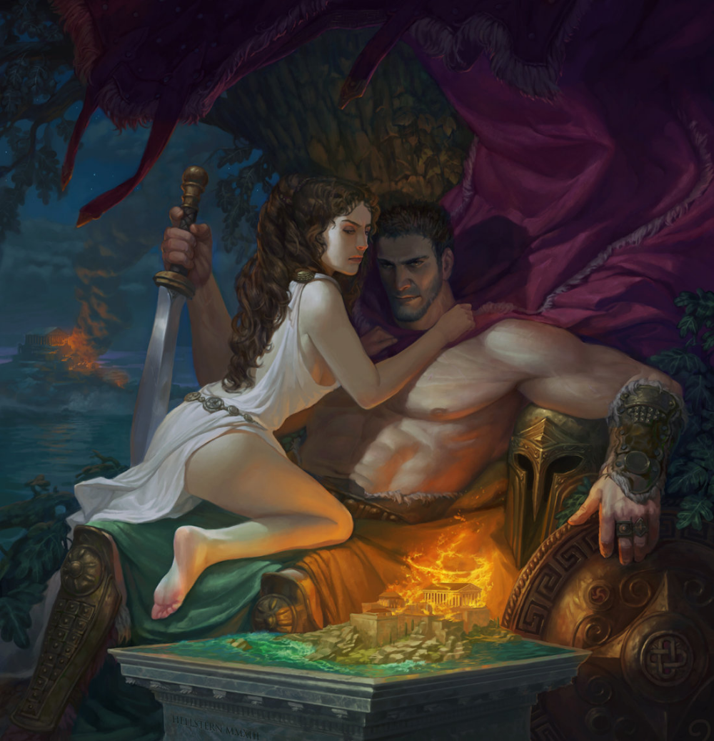 Aphrodite et héphaïstus