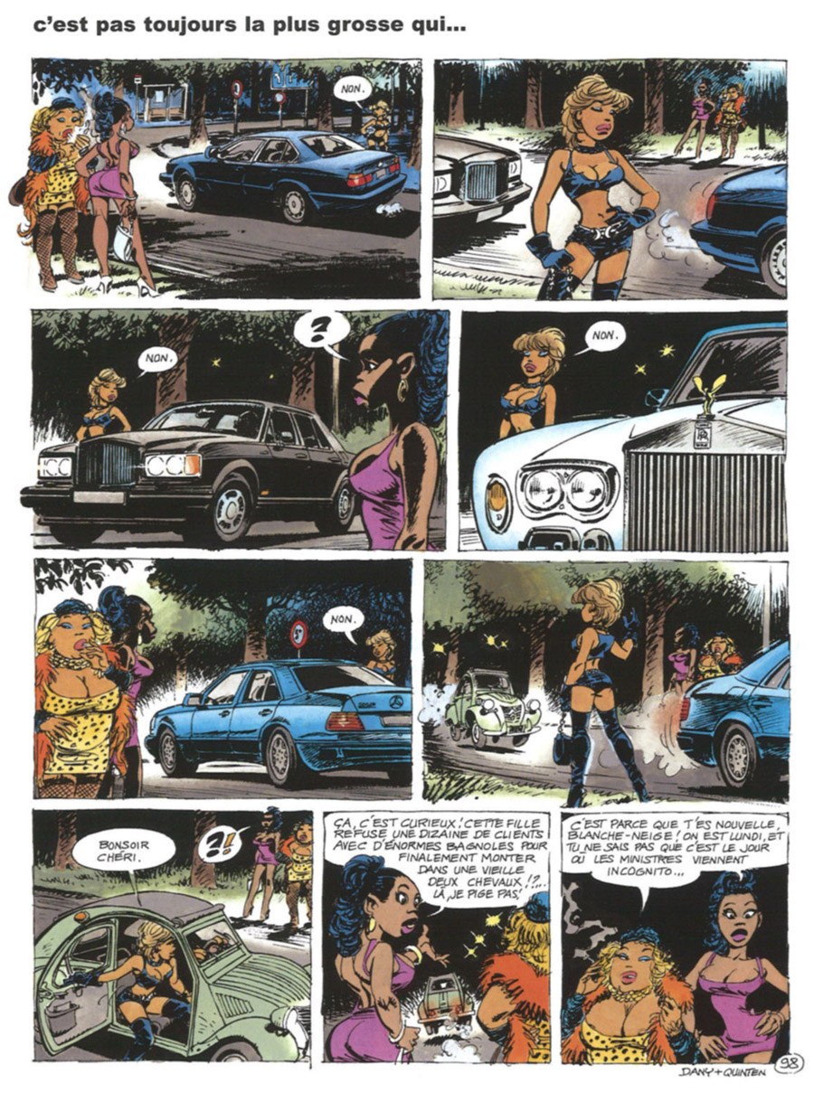 Comique drôle blonde