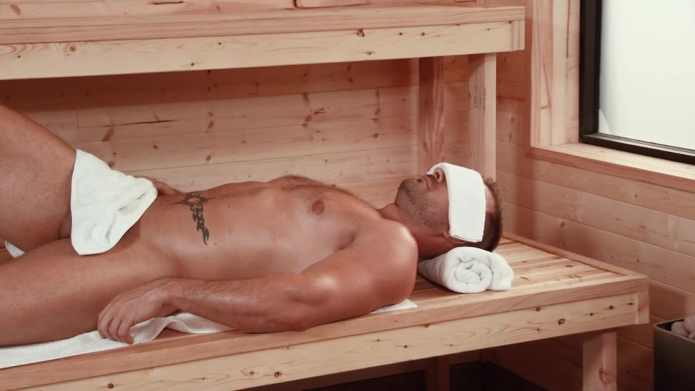 Muscle au sauna