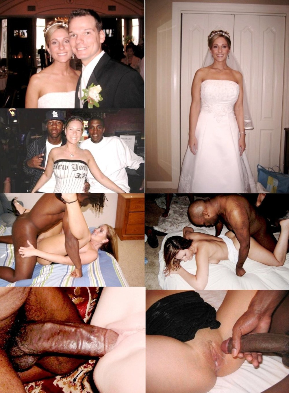 La mariée change avec les Noirs