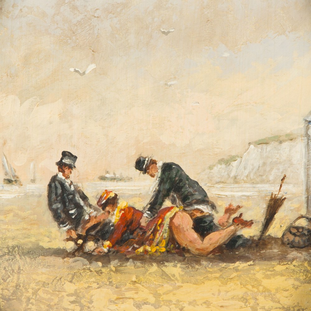 Homme et femme au lit