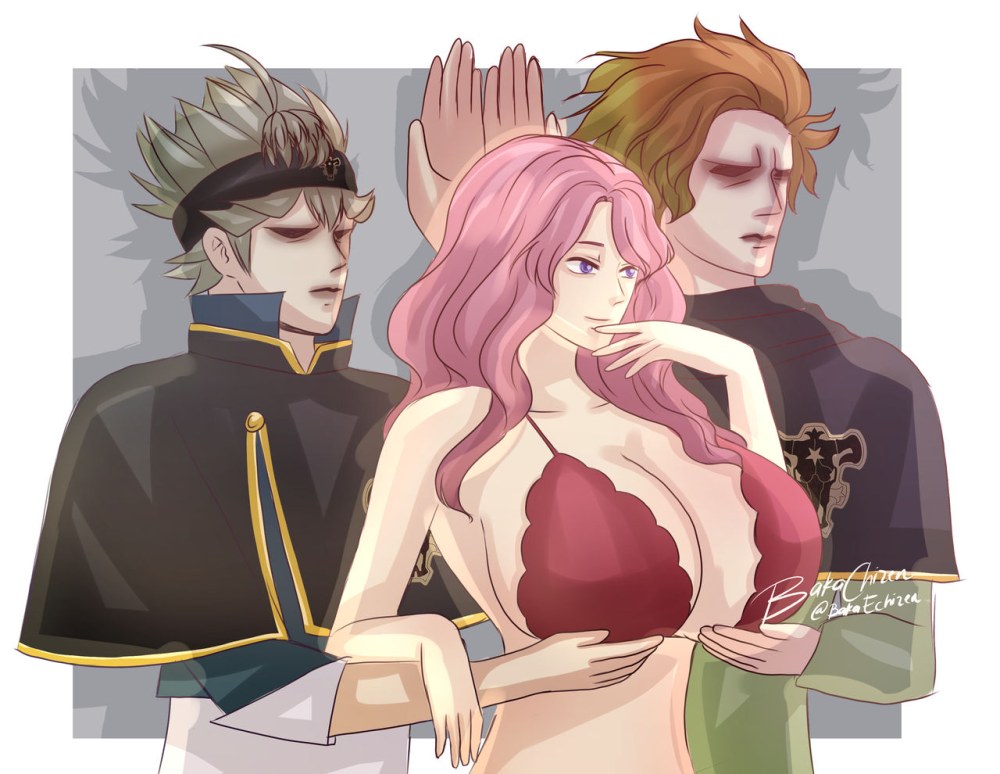 Dante et Vanessa Black Clover