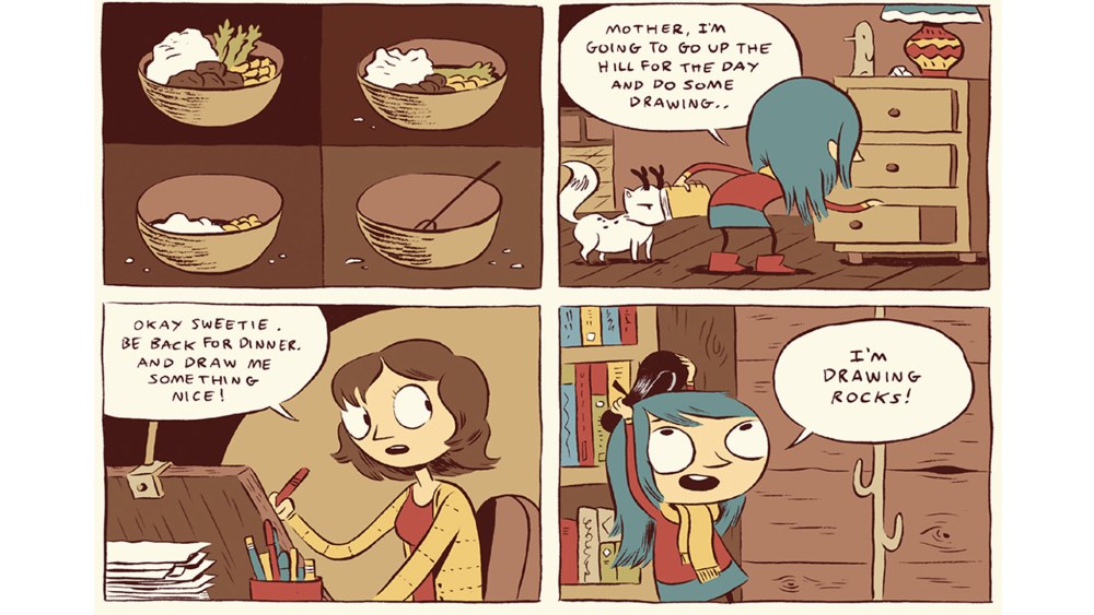 Dessins comiques Hilda
