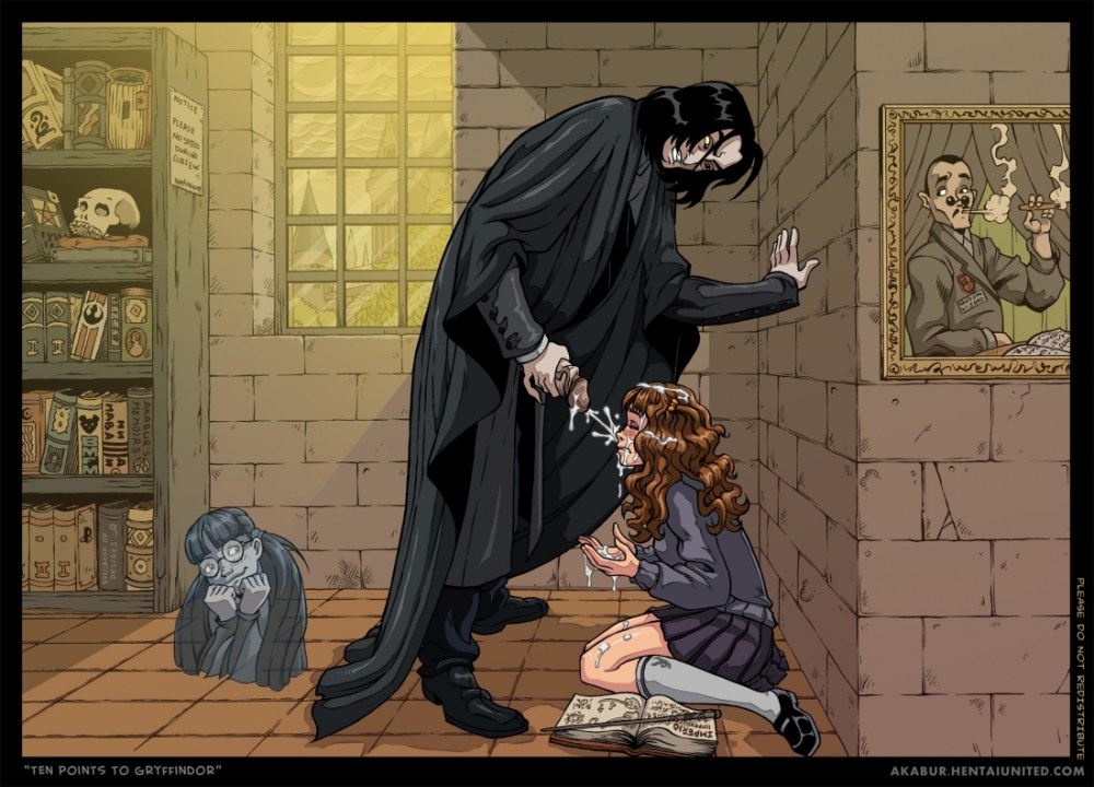 Hermione nue 3d