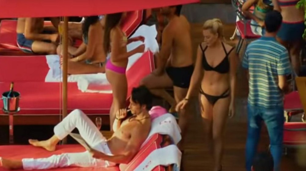 Kelly Brook sur l'île
