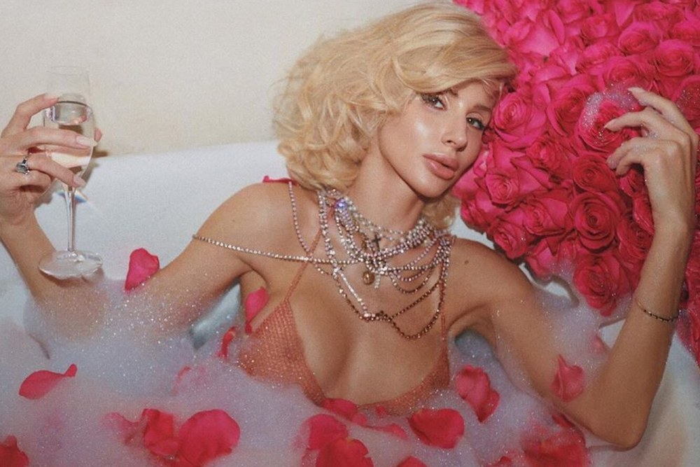 Svetlana Loboda en sous-vêtements