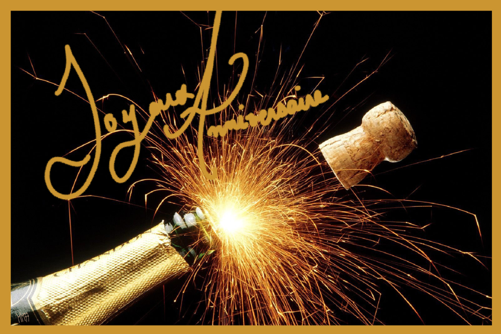 Cartes postales anniversaire