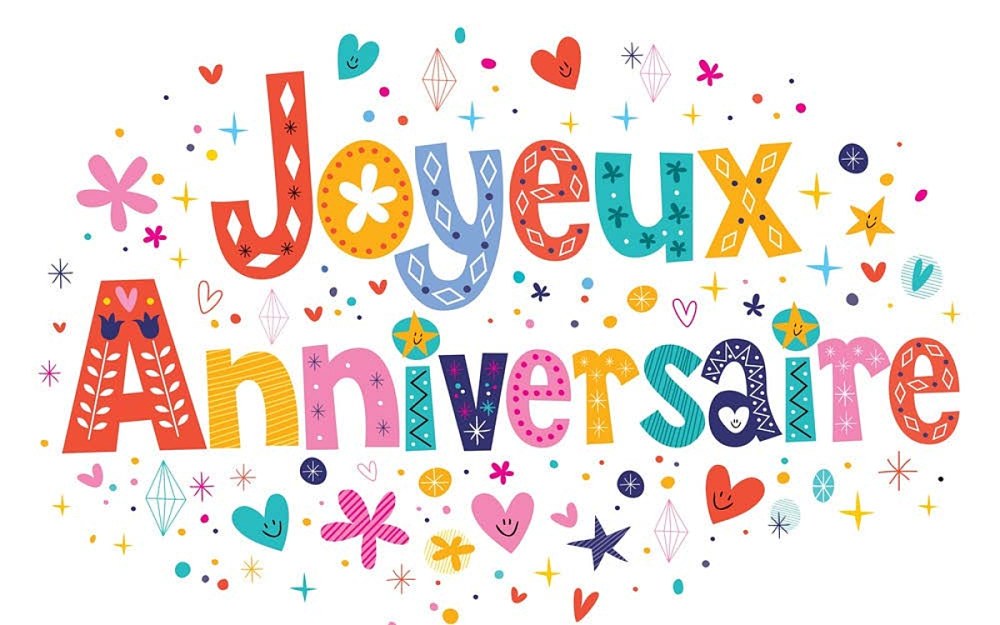 Joyeux anniversaire en français