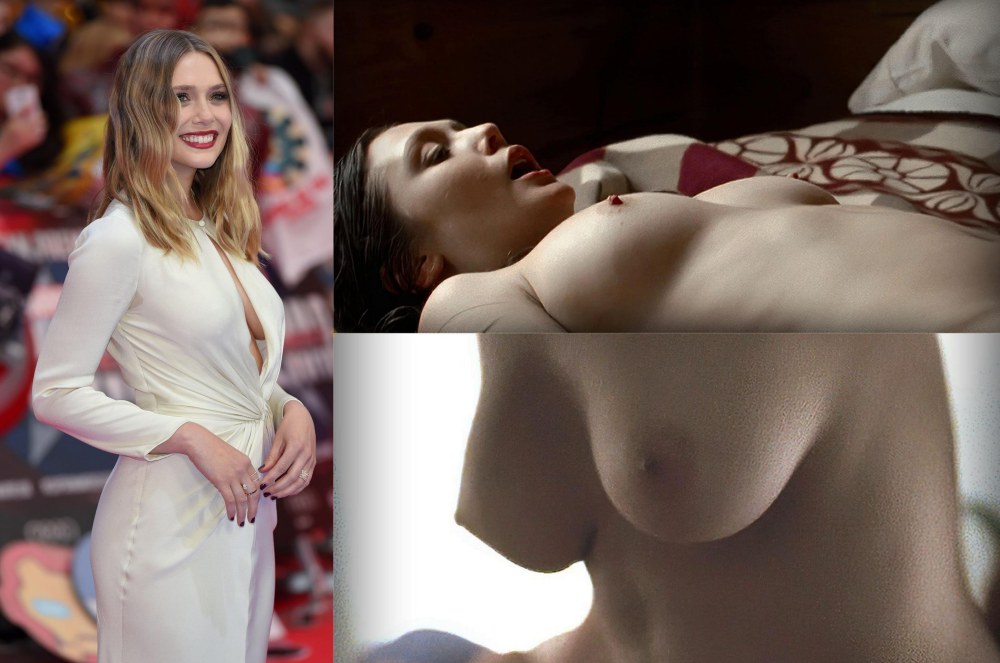 Poitrine Elizabeth Olsen