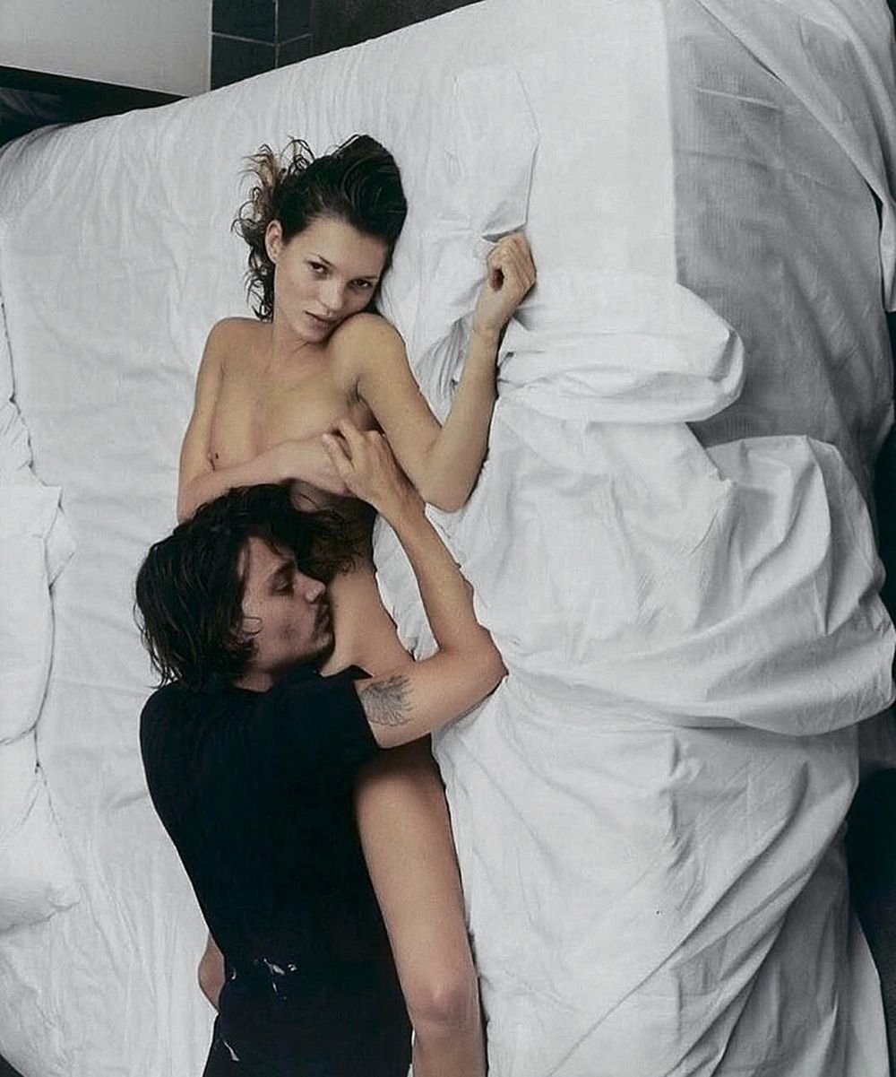 Kate Moss et Johnny Depp Annie Leibovitz