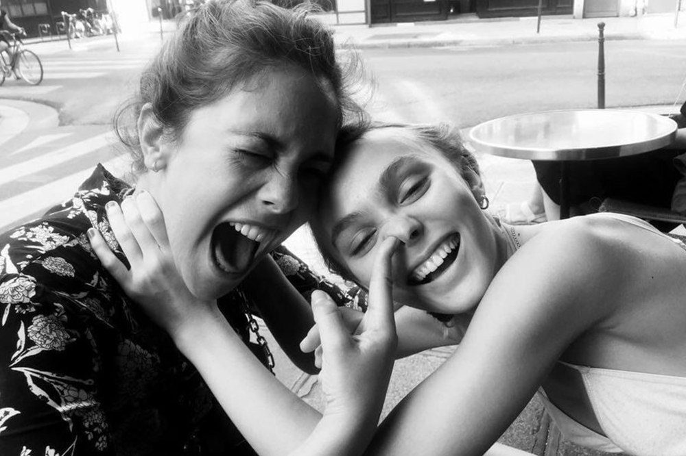 Lily Rose Depp et Alysson Paradis