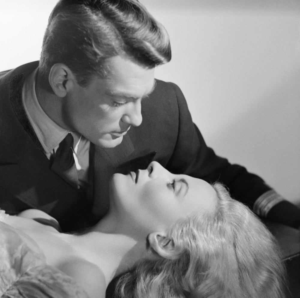 Michelle Morgan et Alain Delon en jeunesse
