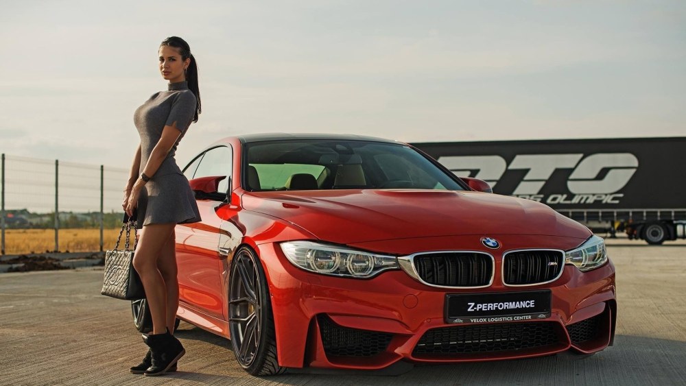 BMW M5 et filles